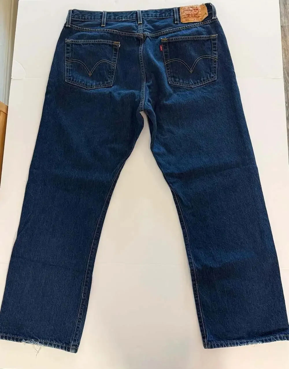 Levi's 501 Original Fit Straight Leg Jeans 42x32